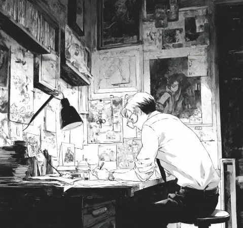 《深渊回响》奇幻漫画封面